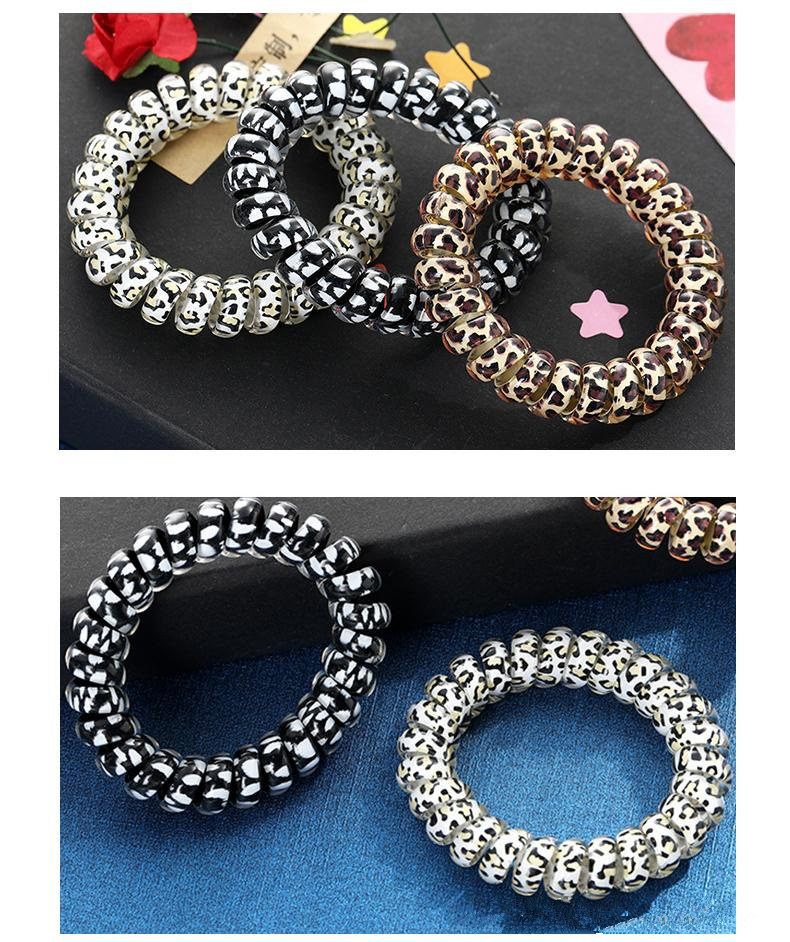 Women Girl Telephone Wire Cord Gum Coil Hair Ties Girls Elastic Hair Bands Ring Rope Leopard Print Bracelet Stretchy Hair Ropes
Women Girl Telephone Wire Cord Gum Coil Hair Ties Girls Elastic Hair Bands Ring Rope Leopard Print Bracelet Stretchy Hair Ropes