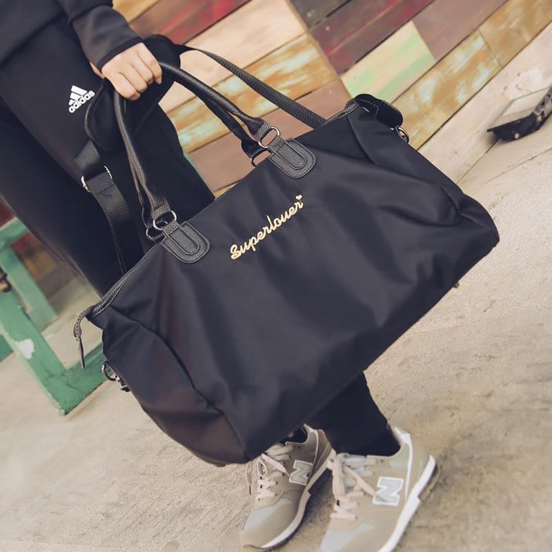 Duffel Bags Lady Hiking Bag For Short Trips Large Capacity Oxford Carry-on Fitness Handbag Travel, Black (s)
Duffel Bags Lady Hiking Bag For Short Trips Large Capacity Oxford Carry-on Fitness Handbag Travel, Black (s)