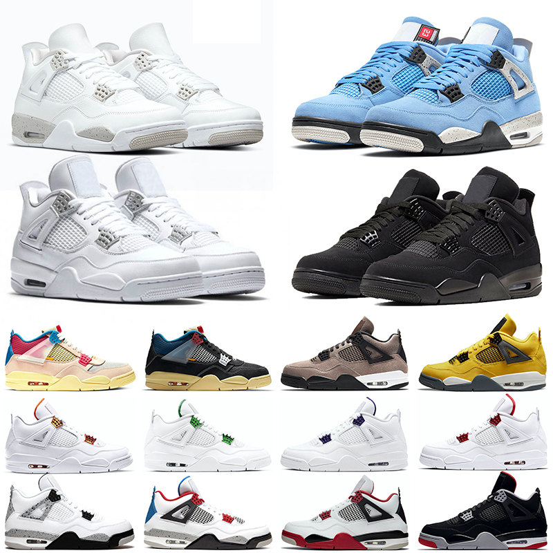 Jumpman 4 Basketball Shoes 4s Men Women University Blue White Oreo Pure Money Black Cat Taupe Haze Mens Trainers Sports Sneakers Size 36-47, #1 university blue
Jumpman 4 Basketball Shoes 4s Men Women University Blue White Oreo Pure Money Black Cat Taupe Haze Mens Trainers Sports Sneakers Size 36-47, #1 university blue
