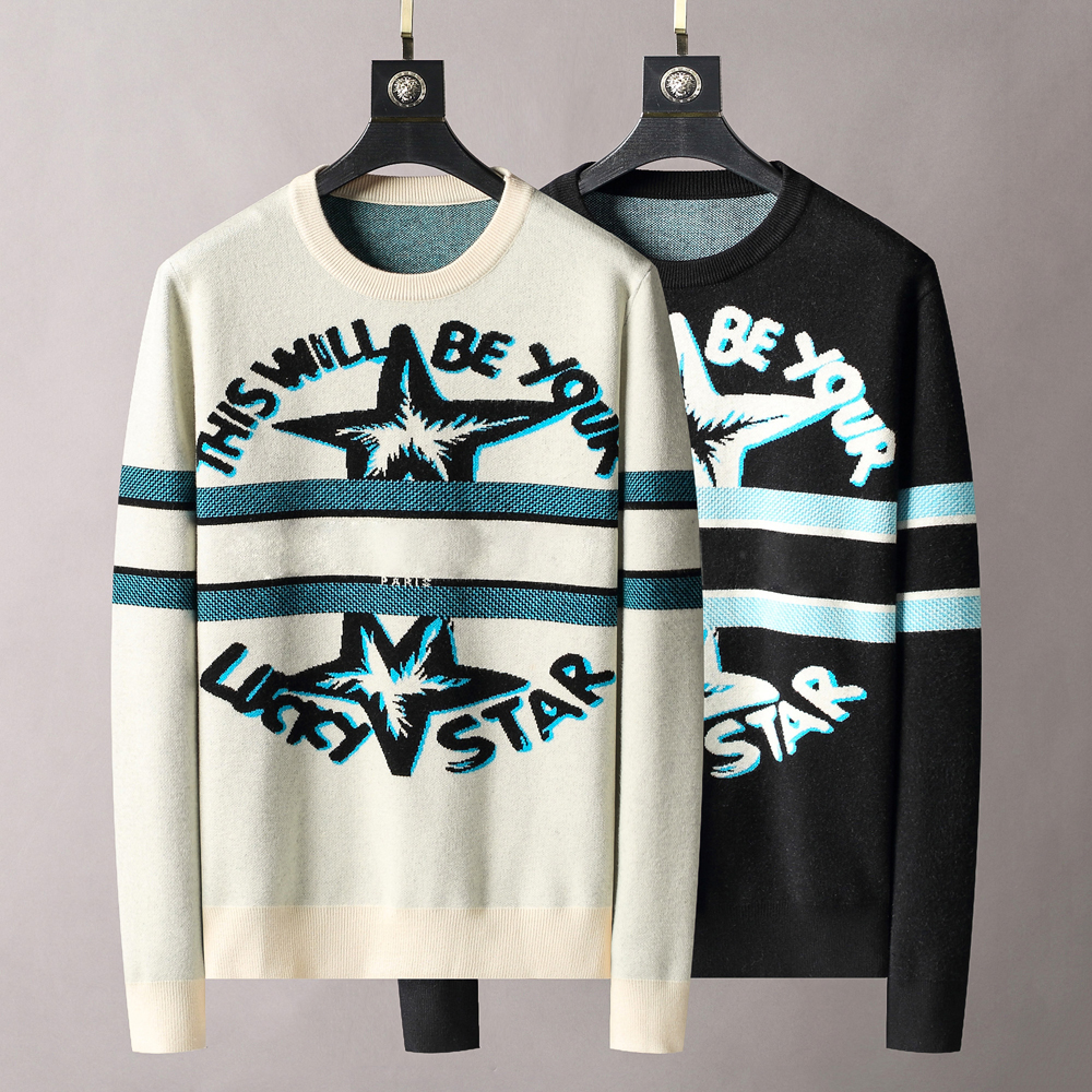 21ss Warm winter mens womens designers sweaters high quality brands man s clothes luxurys White clothing knitted low neck men dio sweater 02, White;black
21ss Warm winter mens womens designers sweaters high quality brands man s clothes luxurys White clothing knitted low neck men dio sweater 02, White;black