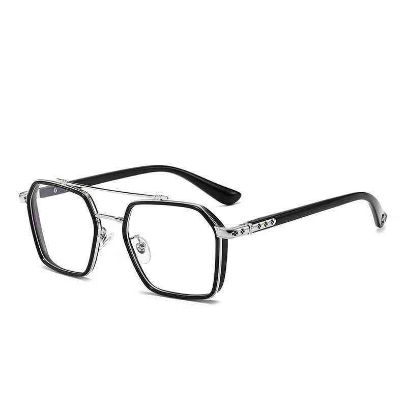 Chrome the New Weiting Tr Irregular Spectacle Frame Women's Double Beam Can Be Equipped with Myopia Glasses and Men's Crow Cross Heart Standard Hearts
Chrome the New Weiting Tr Irregular Spectacle Frame Women's Double Beam Can Be Equipped with Myopia Glasses and Men's Crow Cross Heart Standard Hearts