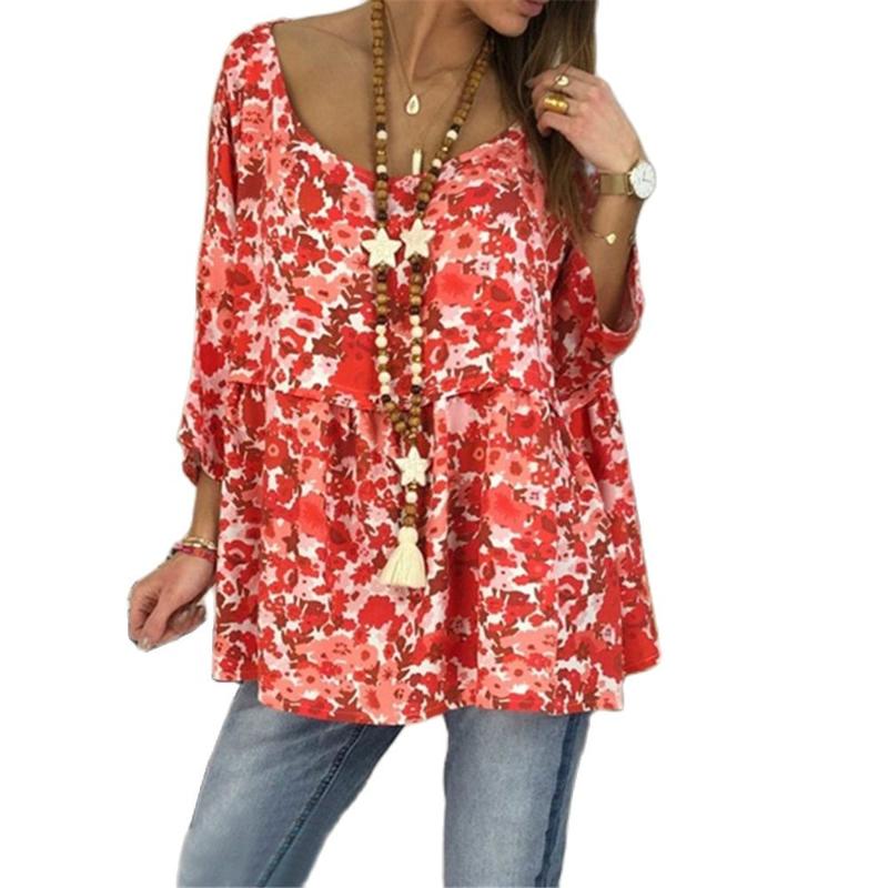 Women' T-Shirt 2021 Summer Women Simple Stylish Small Floral Print Elegant 3/4 Sleeve Street Hipster Stretch Loose Shirt Ladies Clothes, Om8940-pink
Women' T-Shirt 2021 Summer Women Simple Stylish Small Floral Print Elegant 3/4 Sleeve Street Hipster Stretch Loose Shirt Ladies Clothes, Om8940-pink