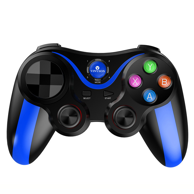 Wireless Mobile Game Controller Bluetooth-compatible Gamepad and Thumbsticks For Mobile Phone Tablet TV Box Holder