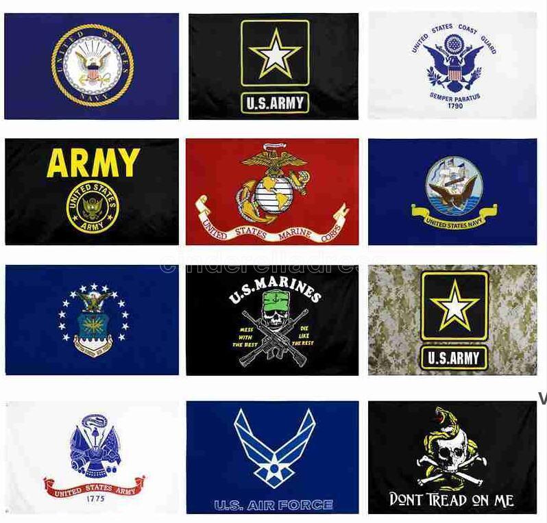 US Army Flag USMC 13 styles Direct factory wholesale 3x5Fts 90x150cm Air Force Skull Gadsden Camo Army Banner US Marines CT24
US Army Flag USMC 13 styles Direct factory wholesale 3x5Fts 90x150cm Air Force Skull Gadsden Camo Army Banner US Marines CT24