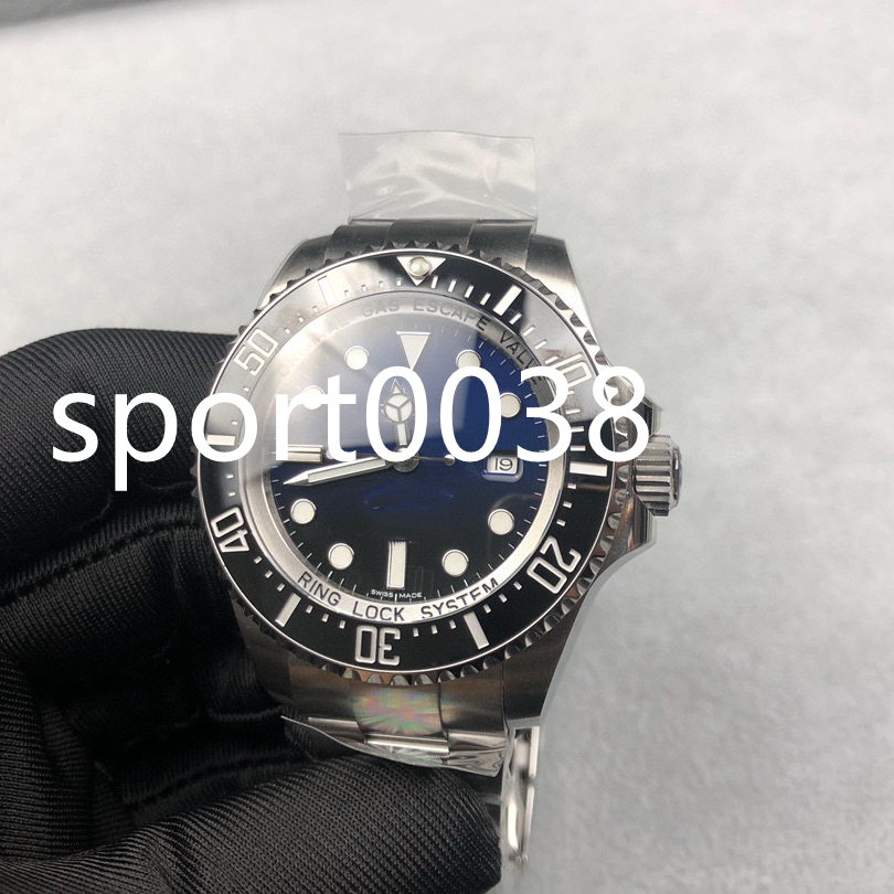 Factory ST9 Stanless Steel Deep Men SEA-DWELLER Ceramic Bezel Black Dial Glide Lock Clasp 116660 Automatic Business Casual mens Watches, No send watch for shipping
Factory ST9 Stanless Steel Deep Men SEA-DWELLER Ceramic Bezel Black Dial Glide Lock Clasp 116660 Automatic Business Casual mens Watches, No send watch for shipping