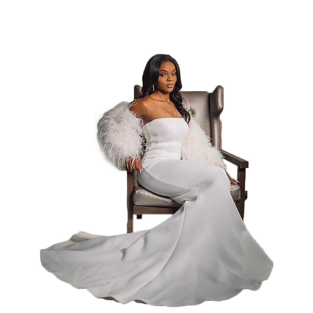 2021 Elegant Evening Dress Sexy Sweetheart Lace Feather Long Formal Mermaid Women Prom Party Gowns Custom Made Ruffle vestidos de fiesta Celebrity Dresses, Fuchsia
2021 Elegant Evening Dress Sexy Sweetheart Lace Feather Long Formal Mermaid Women Prom Party Gowns Custom Made Ruffle vestidos de fiesta Celebrity Dresses, Fuchsia