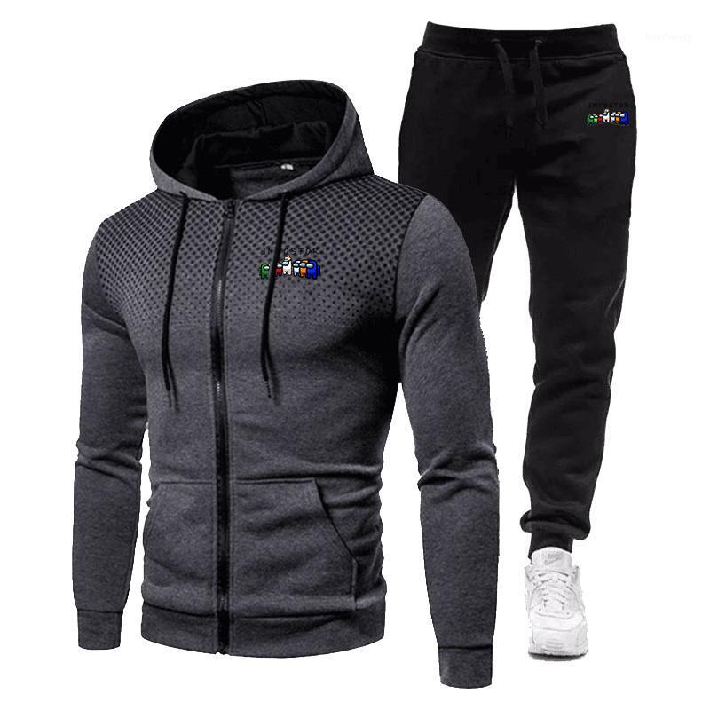 Men's Tracksuits Casual Zipper Hoodie Sweatshirt Sports Suit 2021 Personality Printed Cotton Breathable Two-piece 
Men's Tracksuits Casual Zipper Hoodie Sweatshirt Sports Suit 2021 Personality Printed Cotton Breathable Two-piece