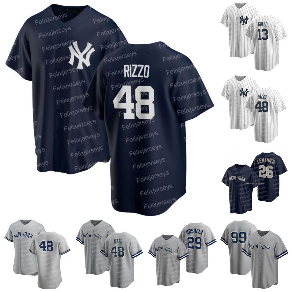 Yankees 48 Anthony Rizzo 13 Joey Gallo Jersey DJ LeMahieu Aaron Judge Tyler Wade Gio Urshela Rougned Odor Gleyber Torres Aroldis Chapman Sanchez Luke Voit Stanton, Grey womens s-xxl
Yankees 48 Anthony Rizzo 13 Joey Gallo Jersey DJ LeMahieu Aaron Judge Tyler Wade Gio Urshela Rougned Odor Gleyber Torres Aroldis Chapman Sanchez Luke Voit Stanton, Grey womens s-xxl