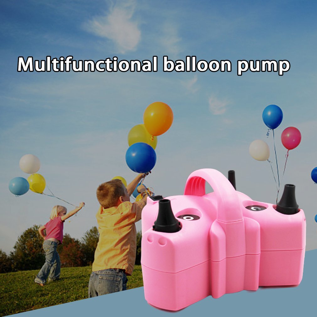 600W 110V-220V Electric balloon pump air blower party balloons decoration portable balloon machine tool