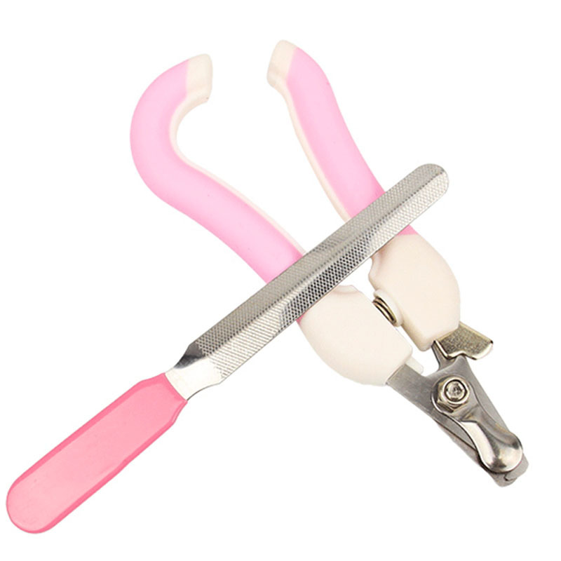 Nail File Claw Cutters Animal Trimmers Pet Nail Clipper Pet Accessories Pet Grooming Scissors 2pcs/Set Dog Cats Supplies