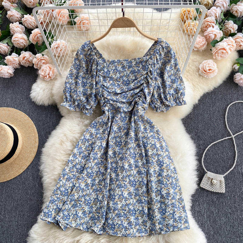 DEAT Women Printing Ruffles Pleated Dress Square Collar Short Sleeve Arrivals Lady Sexy Fashion Spring Summer 11D572 210709, Pink
DEAT Women Printing Ruffles Pleated Dress Square Collar Short Sleeve Arrivals Lady Sexy Fashion Spring Summer 11D572 210709, Pink