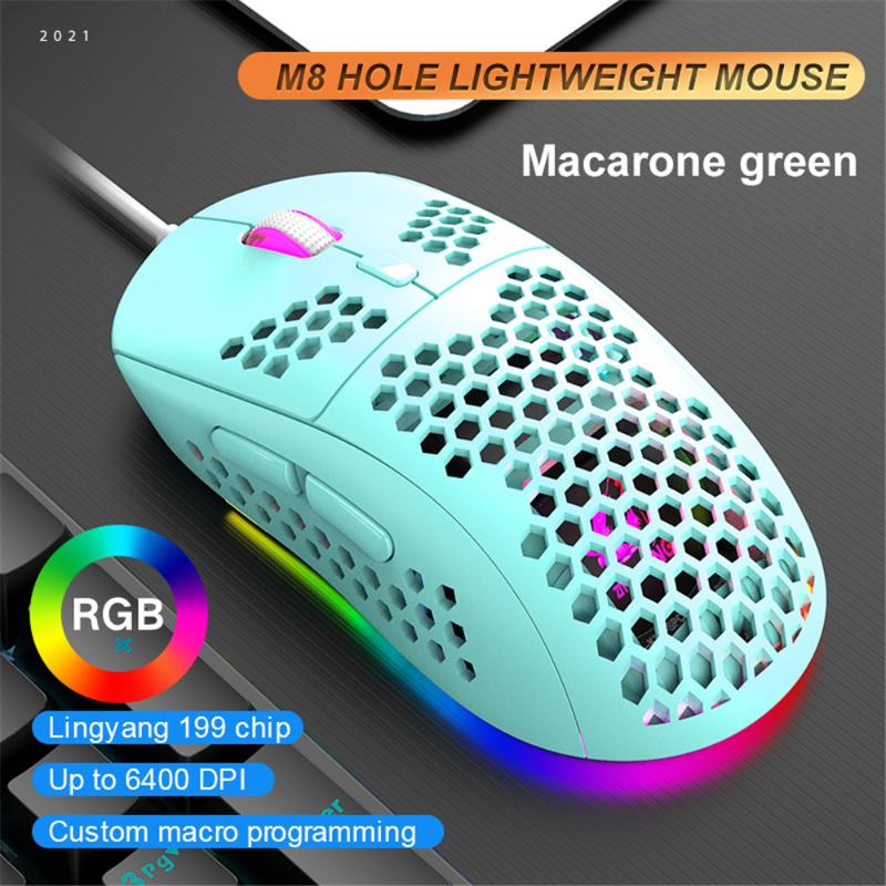 Mice M8 Rgb Usb Wir… - image