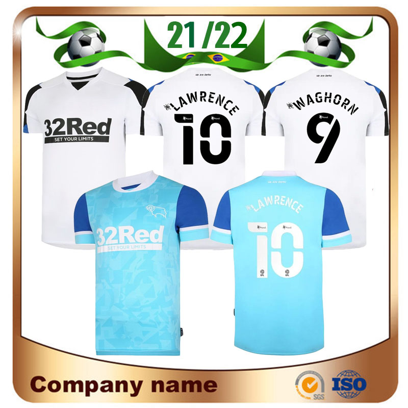 21/22 Derby County Soccer Jerseys 2021 Home white WISDOM WAGHORN MARTIN Shirt LAWRENCE HOLMES ROONEY Football uniform
21/22 Derby County Soccer Jerseys 2021 Home white WISDOM WAGHORN MARTIN Shirt LAWRENCE HOLMES ROONEY Football uniform