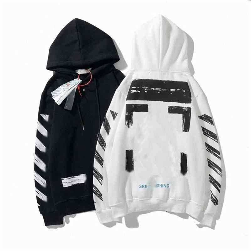 Autumn Winter Swearshirt Brands Off Arrow Print Black and White Hooded Loose Pullover Luxury Men' Women' Ing x Hoodies
Autumn Winter Swearshirt Brands Off Arrow Print Black and White Hooded Loose Pullover Luxury Men' Women' Ing x Hoodies