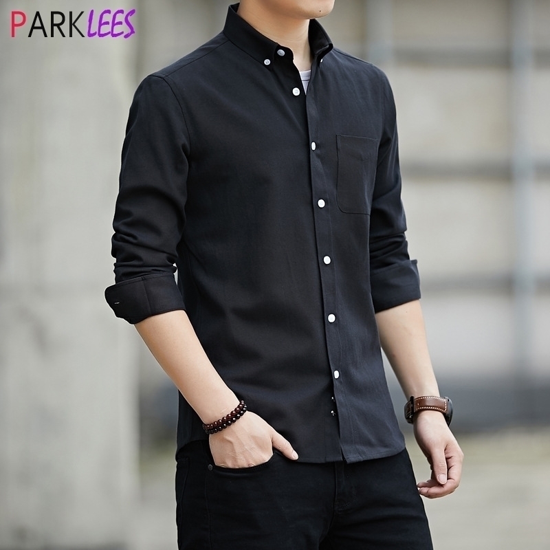 Black Oxford Shirt Men Brand Slim Fit Long Sleeve Mens Dress Shirts Casual Button Down Chemise Formal Business Camisas 210522, Sky blue
Black Oxford Shirt Men Brand Slim Fit Long Sleeve Mens Dress Shirts Casual Button Down Chemise Formal Business Camisas 210522, Sky blue