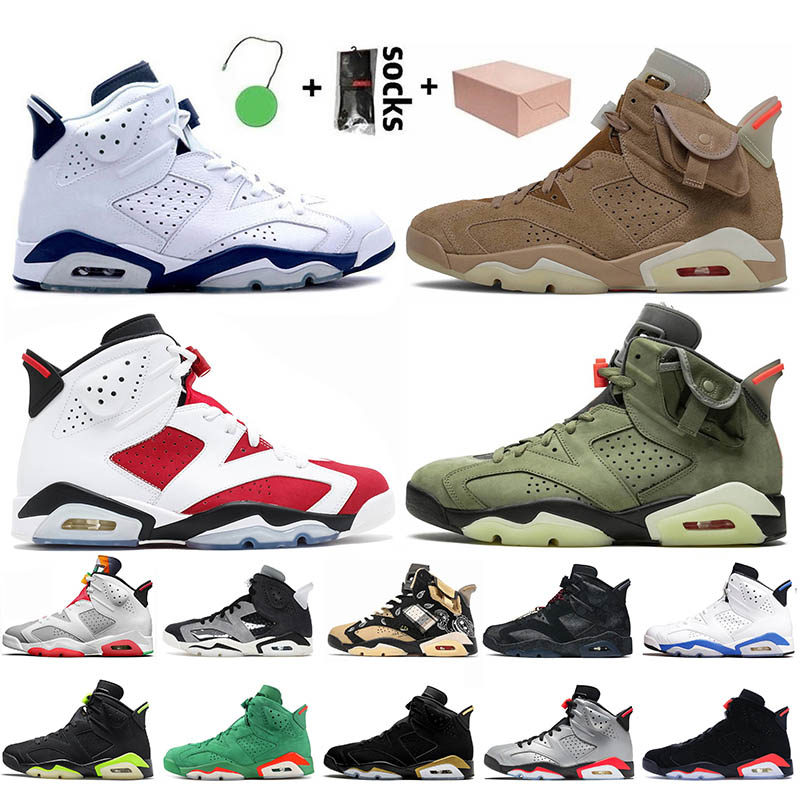 2021 With Box Travis Scott 6 6s Mens Jumpman Basketball Shoes Midnight Navy Carmine British Khaki Cactus Jack Black Infrared Hare Trainers Sneakers, A1 2021 carmine 40-47
2021 With Box Travis Scott 6 6s Mens Jumpman Basketball Shoes Midnight Navy Carmine British Khaki Cactus Jack Black Infrared Hare Trainers Sneakers, A1 2021 carmine 40-47