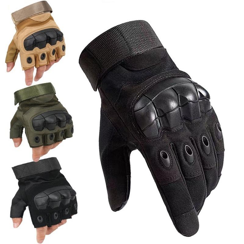 Sports Gloves Army Military Tactical Paintball Outdoor Riding Fitness Hiking Fingerless/Full Finger, Black
Sports Gloves Army Military Tactical Paintball Outdoor Riding Fitness Hiking Fingerless/Full Finger, Black
