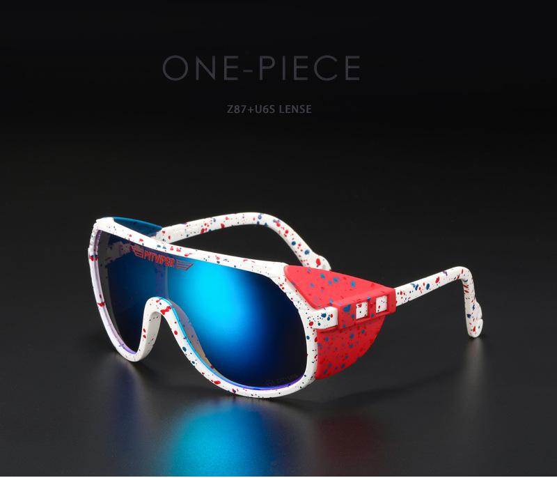 Pit Viper One Piece Sunglasses Men Sports Removable Shield Sun Glasses Unisex Equipped With ANSI Z87+ UV400 Lens Grand-Prix, White;black
Pit Viper One Piece Sunglasses Men Sports Removable Shield Sun Glasses Unisex Equipped With ANSI Z87+ UV400 Lens Grand-Prix, White;black