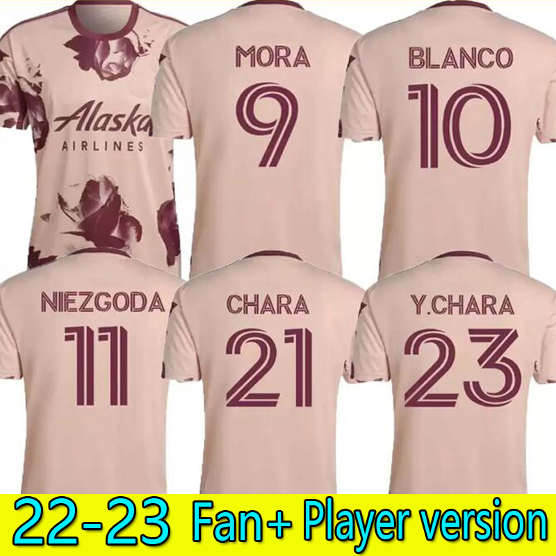 Fan+Player version 2022 2023 MLS Portland Timbers Soccer Jersey MORA NIEZGODA Y.CHARA Away Pink Heritage Rose Major League 22 23 Football Shirt BLANCO WILLIAMSON
Fan+Player version 2022 2023 MLS Portland Timbers Soccer Jersey MORA NIEZGODA Y.CHARA Away Pink Heritage Rose Major League 22 23 Football Shirt BLANCO WILLIAMSON