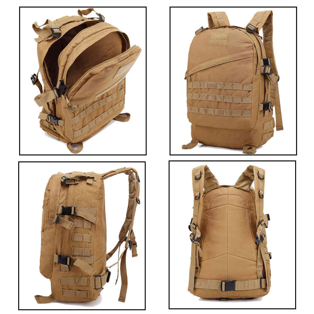 1000D Nylon Tactical Backpack Military Backpack Waterproof Army Rucksack Outdoor Sports Camping Hiking Fishing Hunting 28L Bag Y200920