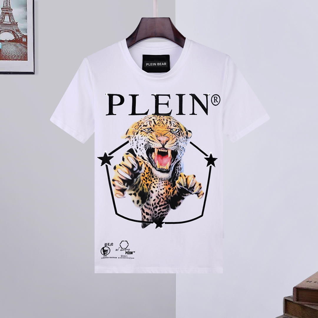PLEIN BEAR T SHIRT Mens Designer Tshirts Rhinestone Skull Men T-shirts Classical High Quality Hip Hop Streetwear Tshirt Casual Top Tees PB 16154, White;black
PLEIN BEAR T SHIRT Mens Designer Tshirts Rhinestone Skull Men T-shirts Classical High Quality Hip Hop Streetwear Tshirt Casual Top Tees PB 16154, White;black