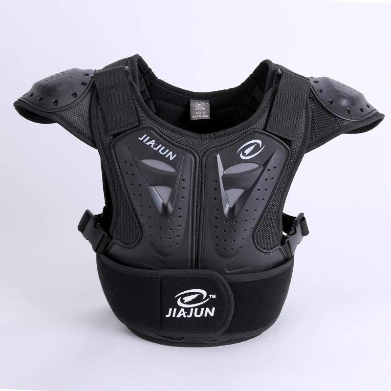 Motorcycle Armor JIAJUN Kids Vest Chest Back Body Protector Children's Motocross Protective Gear Moto Waistcoat