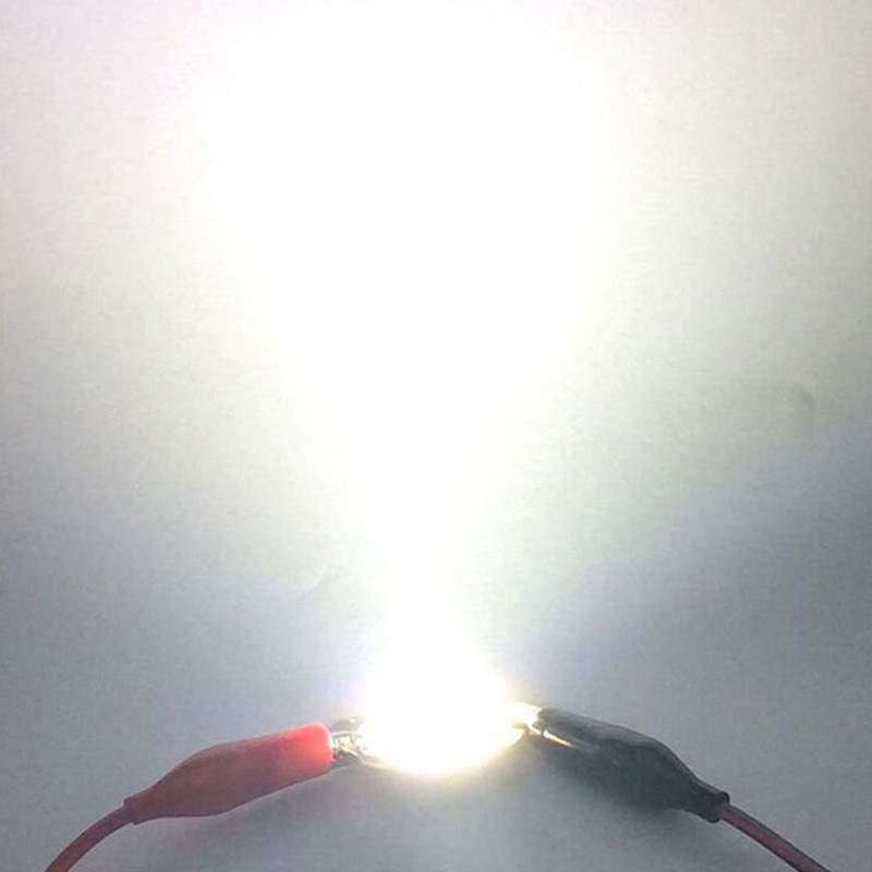 10pcs/lot Ultra Bright Bulbs Light Source 7W Chip COB LED 21-24V DC Warm Natural Cold White Lighting 700LM 28mm Circular Bulb Lamp