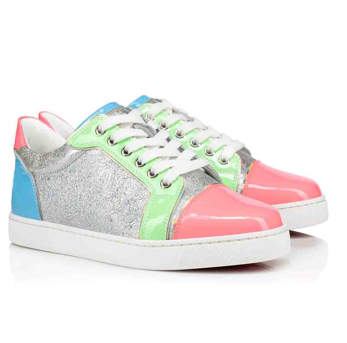 Classic style newest colors Women Casual Shoes Red bottom Sneaker Fun Vieira Flat Spell-color glitter leather Junior men low tops trainers luxury design paris
Classic style newest colors Women Casual Shoes Red bottom Sneaker Fun Vieira Flat Spell-color glitter leather Junior men low tops trainers luxury design paris
