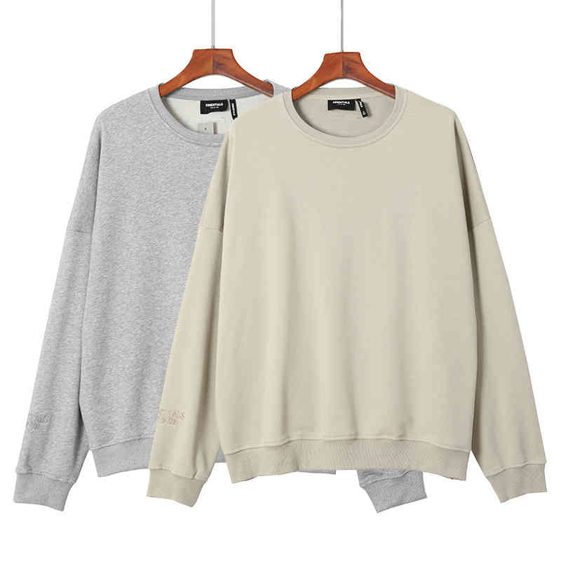 Solid round collar sweater fashion personality Street essentials arm letter fog men's and women's versatile sweater, Black
Solid round collar sweater fashion personality Street essentials arm letter fog men's and women's versatile sweater, Black