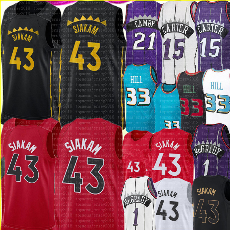 New Pascal 43 Siakam Jersey men Vince 15 Carter Marcus 21 Camby Tracy 1 McGrady Basketball Jerseys Grant 33 Hill Jersey, New [chuanqi}
New Pascal 43 Siakam Jersey men Vince 15 Carter Marcus 21 Camby Tracy 1 McGrady Basketball Jerseys Grant 33 Hill Jersey, New [chuanqi}