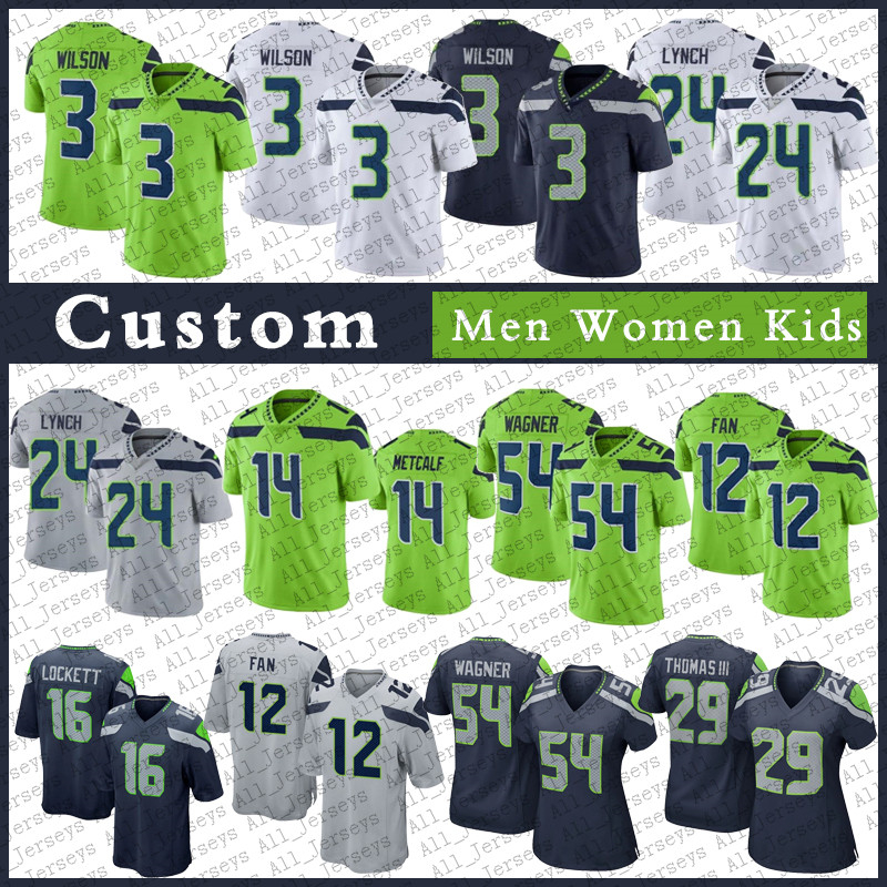 3 Russell Wilson Custom Men Women Kids Football Jersey 14 DK Metcalf 16 Tyler Lockett 33 Jamal Adams 54 Bobby Wagner 49 Shaquem Griffin Geno Smith Marshawn Lynch, Yellow
3 Russell Wilson Custom Men Women Kids Football Jersey 14 DK Metcalf 16 Tyler Lockett 33 Jamal Adams 54 Bobby Wagner 49 Shaquem Griffin Geno Smith Marshawn Lynch, Yellow