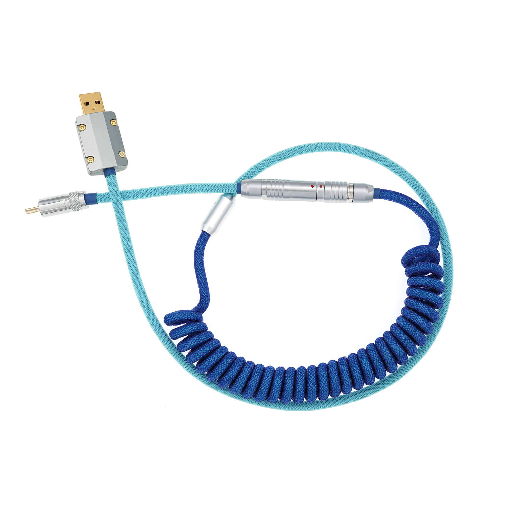 GeekCable Handmade Customized Mechanical Keyboard Data Cable For GMK Theme SP Keycap Line DND Colorway