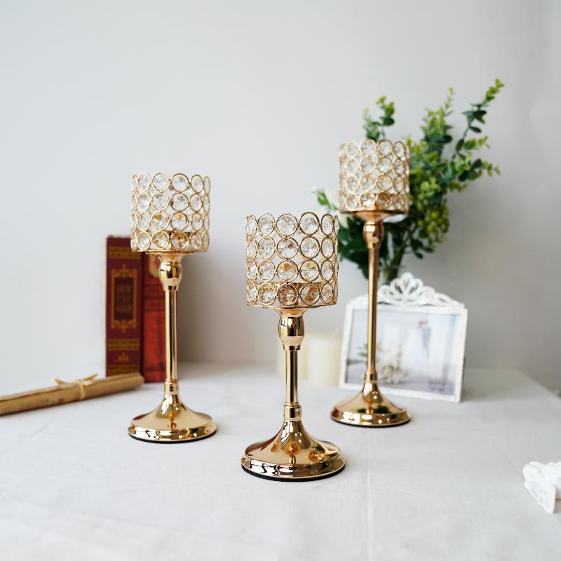 Candle Holders 3Pcs/set Metal Candlesticks For Candles Gold Sliver Crystal Candelabra Wedding Table Centerpieces Home Decor Chrismas Party
Candle Holders 3Pcs/set Metal Candlesticks For Candles Gold Sliver Crystal Candelabra Wedding Table Centerpieces Home Decor Chrismas Party