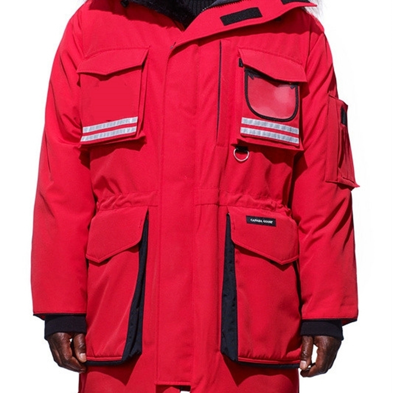Men Parkas CANADA SNOW MANTRA-1 GOOSE Down & WITH HOOD/Snow down jacket Brand Real wolf fur Collar White Duck Outerwear Coats, Black
Men Parkas CANADA SNOW MANTRA-1 GOOSE Down & WITH HOOD/Snow down jacket Brand Real wolf fur Collar White Duck Outerwear Coats, Black