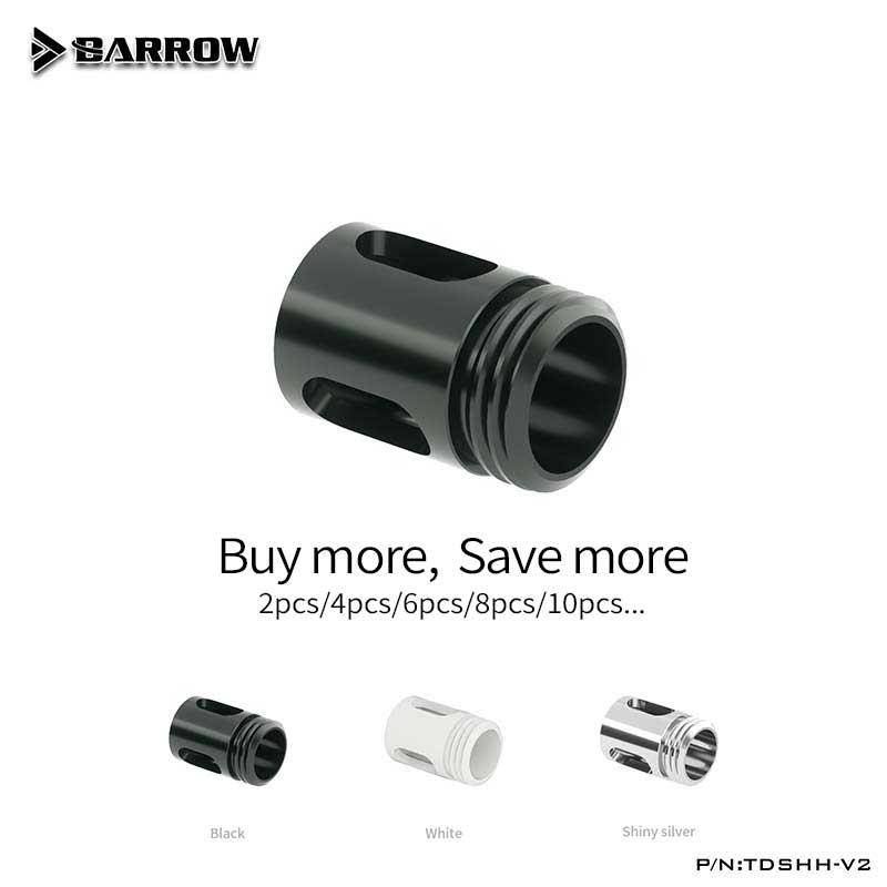 Barrow TDSHH-V2,G1/4 Multi-stage Soft Tube Fitting,Flow Commutated Buffer Water Cooling PC Fittings Fans & Coolings
Barrow TDSHH-V2,G1/4 Multi-stage Soft Tube Fitting,Flow Commutated Buffer Water Cooling PC Fittings Fans & Coolings