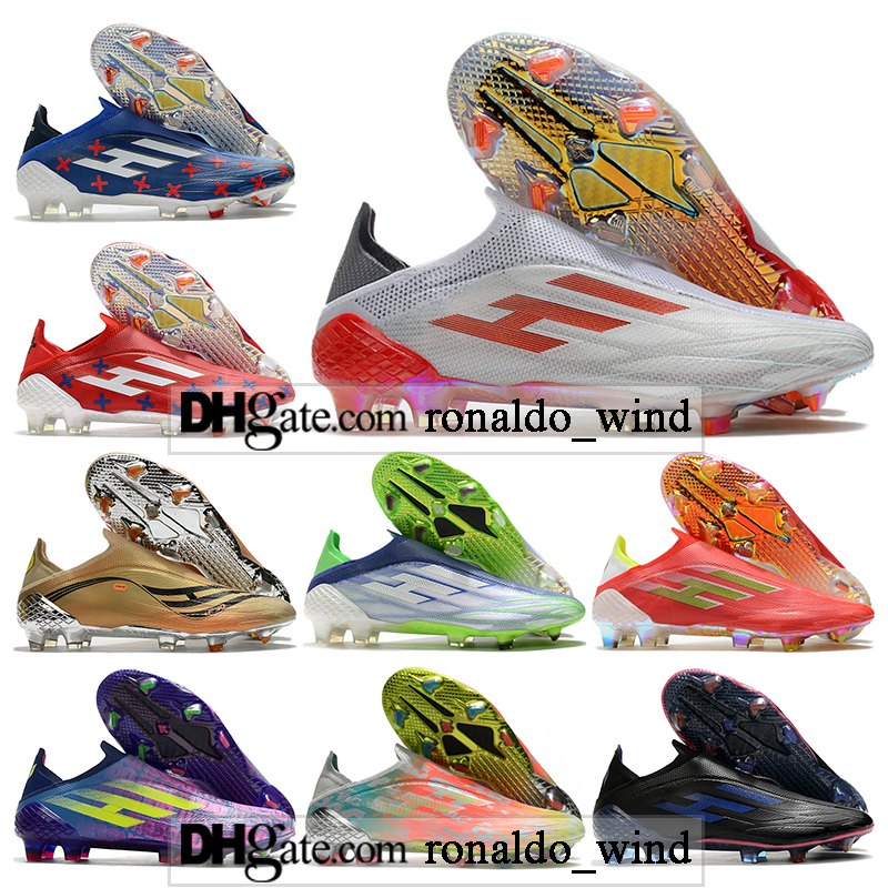 GIFT BAG Mens High Tops Football Boots X Speedflow FG Firm Ground Cleats Ghosted Laceless Outdoor F50 Speed Flow AG Soccer Shoes, Color 1
GIFT BAG Mens High Tops Football Boots X Speedflow FG Firm Ground Cleats Ghosted Laceless Outdoor F50 Speed Flow AG Soccer Shoes, Color 1