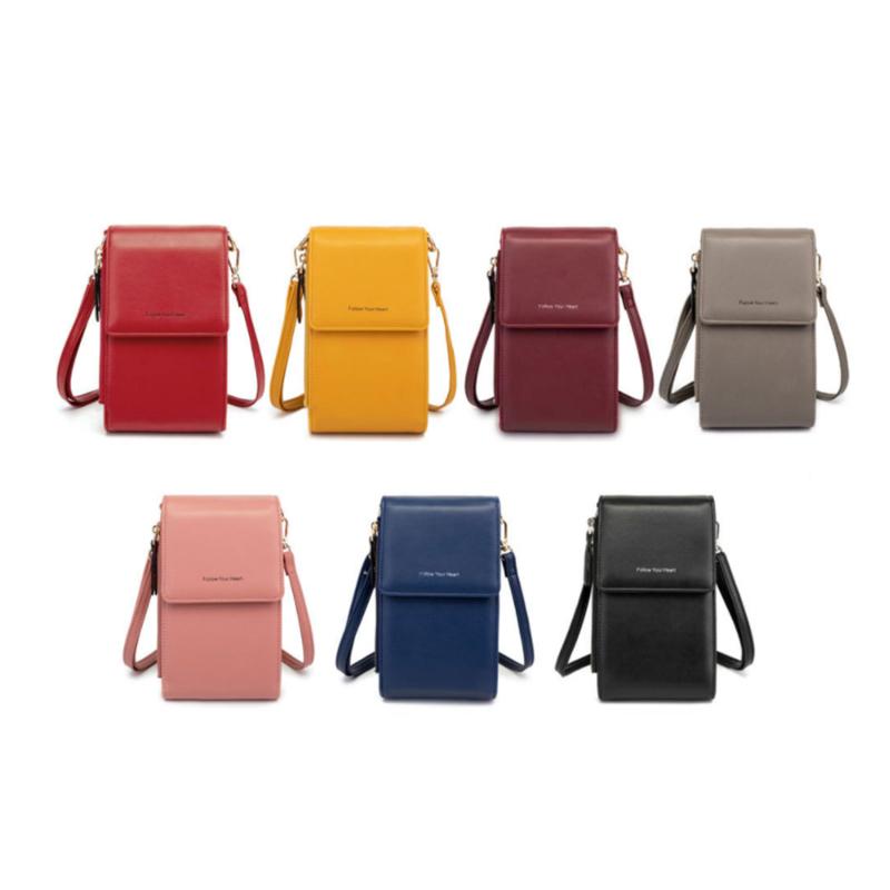 Evening Bags Wallets Soft PU Leather Touch Mobile Phone Bag For Female Card Holder Key Coin Purse Vertical Crossbody Money
Evening Bags Wallets Soft PU Leather Touch Mobile Phone Bag For Female Card Holder Key Coin Purse Vertical Crossbody Money
