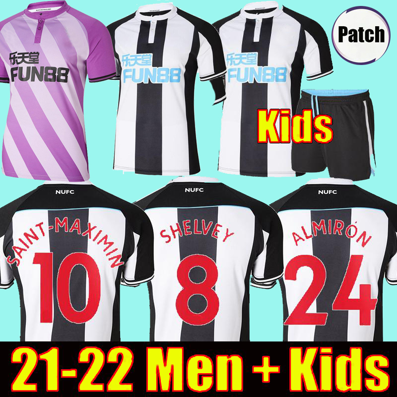 21 22 Newcastle Home Soccer Jerseys United SHELVEY ALMIRON 2021 2022 JOELINTON Football Shirt RITCHIE GAYLE SCHAR MAXIMIN WILSON maillot camiseta Men + Kids kits
21 22 Newcastle Home Soccer Jerseys United SHELVEY ALMIRON 2021 2022 JOELINTON Football Shirt RITCHIE GAYLE SCHAR MAXIMIN WILSON maillot camiseta Men + Kids kits