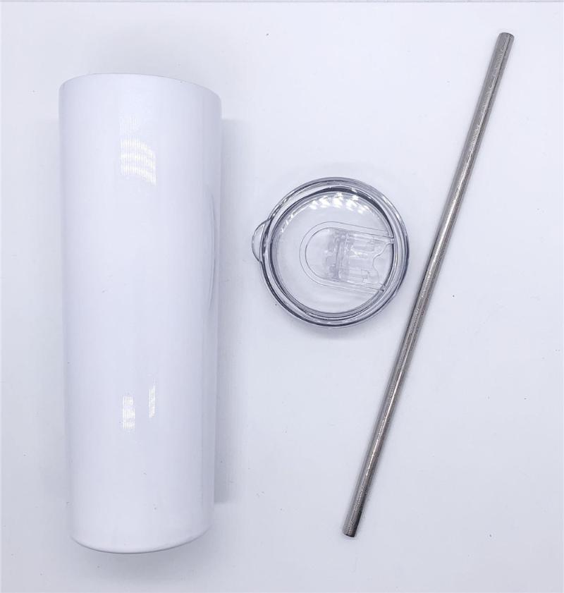 Mugs Wholesale 20oz White Blank Straight Skinny Tumbler Sublimation Coating For Heat Transfer Stainless Steel Cup Christmas Gift, As pic
Mugs Wholesale 20oz White Blank Straight Skinny Tumbler Sublimation Coating For Heat Transfer Stainless Steel Cup Christmas Gift, As pic