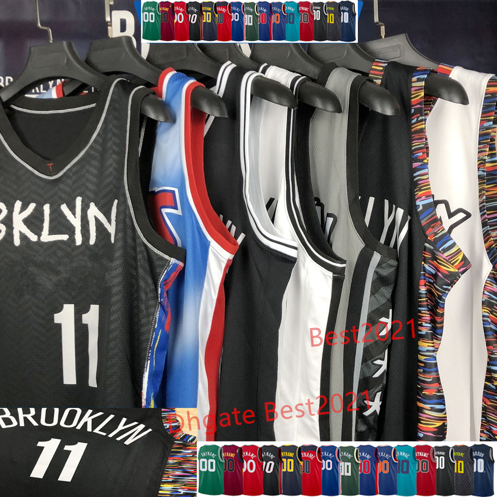 James 13 Harden Basketball Jerseys Kevin 7 Durant 11 Irving City Kyrie 2021 White Black Mens stitched, Black;red
James 13 Harden Basketball Jerseys Kevin 7 Durant 11 Irving City Kyrie 2021 White Black Mens stitched, Black;red