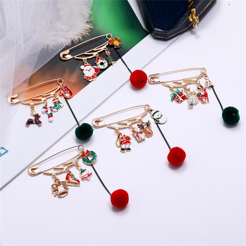 Pins, Brooches Alloy Funny Christmas Deer Bells Brooch Pin Jewelry For Women Men Handmade Making Fashion Friends Accessories Cute Festival G, Gray
Pins, Brooches Alloy Funny Christmas Deer Bells Brooch Pin Jewelry For Women Men Handmade Making Fashion Friends Accessories Cute Festival G, Gray