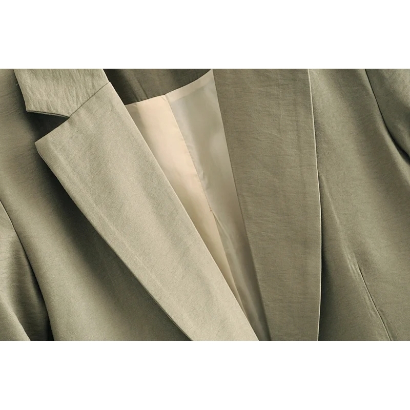 elegant women notched collar blazers fashion ladies long sleeve jacket suits casual female soft suit girls chic 210430