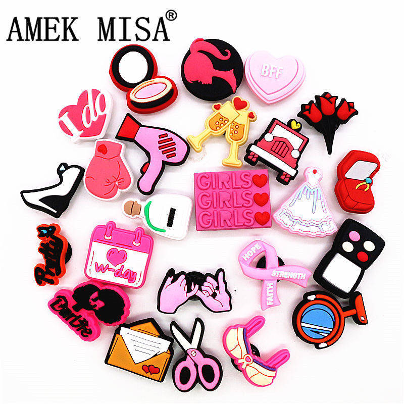 PVC candy shoes accessories, 23 kinds of cute girl series accessories, Croc jibz shoes accessories, children's party gifts J0520, White;pink
PVC candy shoes accessories, 23 kinds of cute girl series accessories, Croc jibz shoes accessories, children's party gifts J0520, White;pink