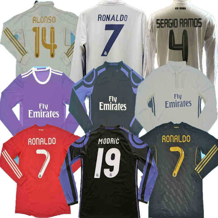 Real Madrid Retro 10 11 12 Soccer Football Jersey Long sleeve home and away 3rd GUTI Ramos McManaman 13 14 15 16 RONALDO ZIDANE Beckham 06, Lavender
Real Madrid Retro 10 11 12 Soccer Football Jersey Long sleeve home and away 3rd GUTI Ramos McManaman 13 14 15 16 RONALDO ZIDANE Beckham 06, Lavender