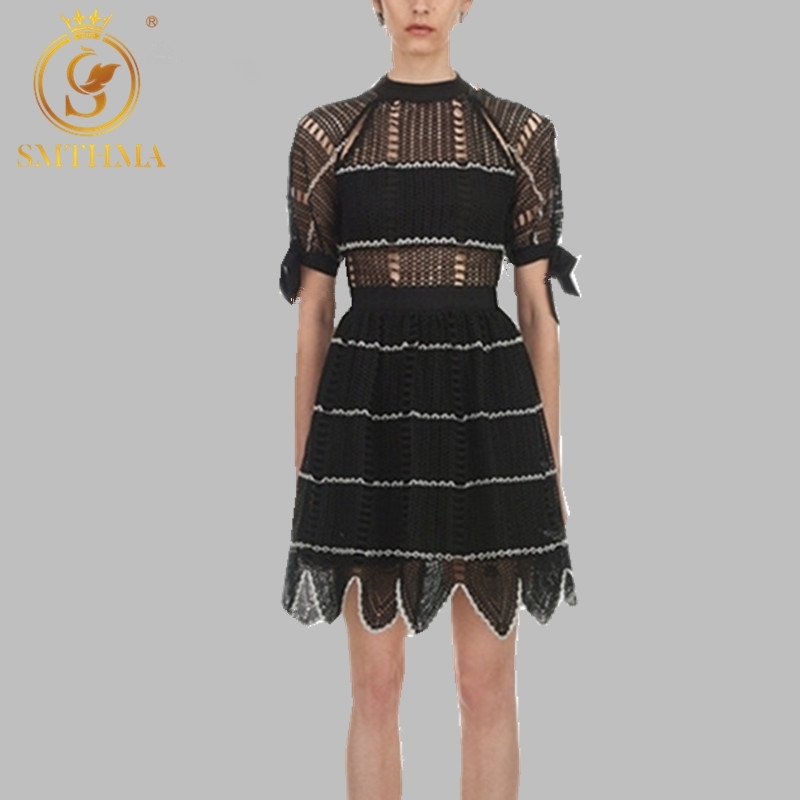 Arrival High Quality Luxury Runway Self Portait Dress Black Mesh Hollow Lace Vestidos 210520, Photo color
Arrival High Quality Luxury Runway Self Portait Dress Black Mesh Hollow Lace Vestidos 210520, Photo color