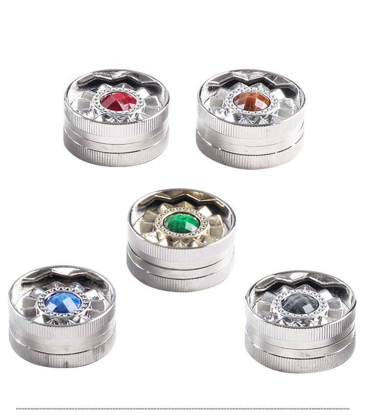 40mm High Quality Smoking Dry Herb Grinder Two Layers Metal Tobacco Grinders Have 5 colors available
40mm High Quality Smoking Dry Herb Grinder Two Layers Metal Tobacco Grinders Have 5 colors available