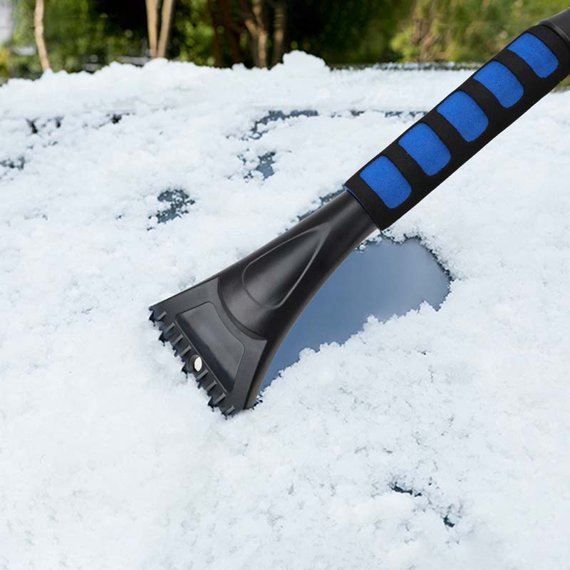 Universal Vehicle Ice Scraper Cleaner Tool Snow Brushes Shovel Removal Brush Winter Cleaning Tools Car Truck Bus Cross Country Racing