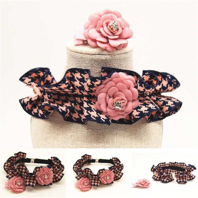 Cute Cloth Dog Collar Christmas Flower Necklace For Small And Meidum Pet Accessories (pink) Collars & Leashes
Cute Cloth Dog Collar Christmas Flower Necklace For Small And Meidum Pet Accessories (pink) Collars & Leashes