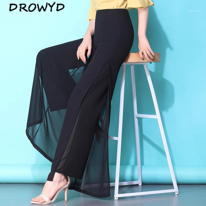 Women's Pants & Capris Summer Office Wide Leg Double-layer Chiffon Middle Waist Female Large Size Loose Fashion Elegant Trousers, Black;white
Women's Pants & Capris Summer Office Wide Leg Double-layer Chiffon Middle Waist Female Large Size Loose Fashion Elegant Trousers, Black;white