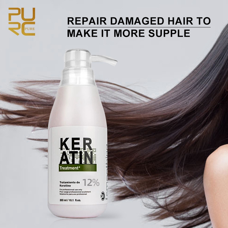 PURC Brazilian Keratin Treatment straightening hair 12% 300ml Eliminate frizz and make shiny&smooth hairs treatments 0994
PURC Brazilian Keratin Treatment straightening hair 12% 300ml Eliminate frizz and make shiny&smooth hairs treatments 0994